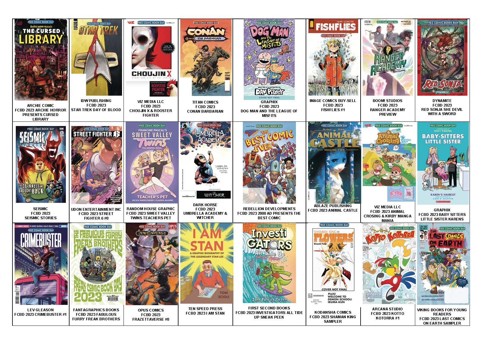 FCBD 2023 chez AstroCity
