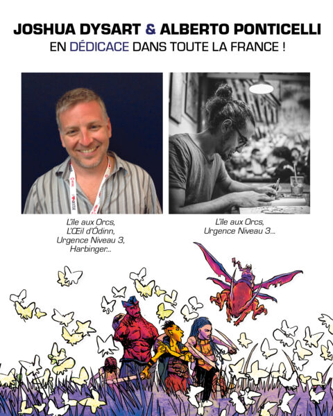JOSHUA DYSART & ALBERTO PONTICELLI chez AstroCity !