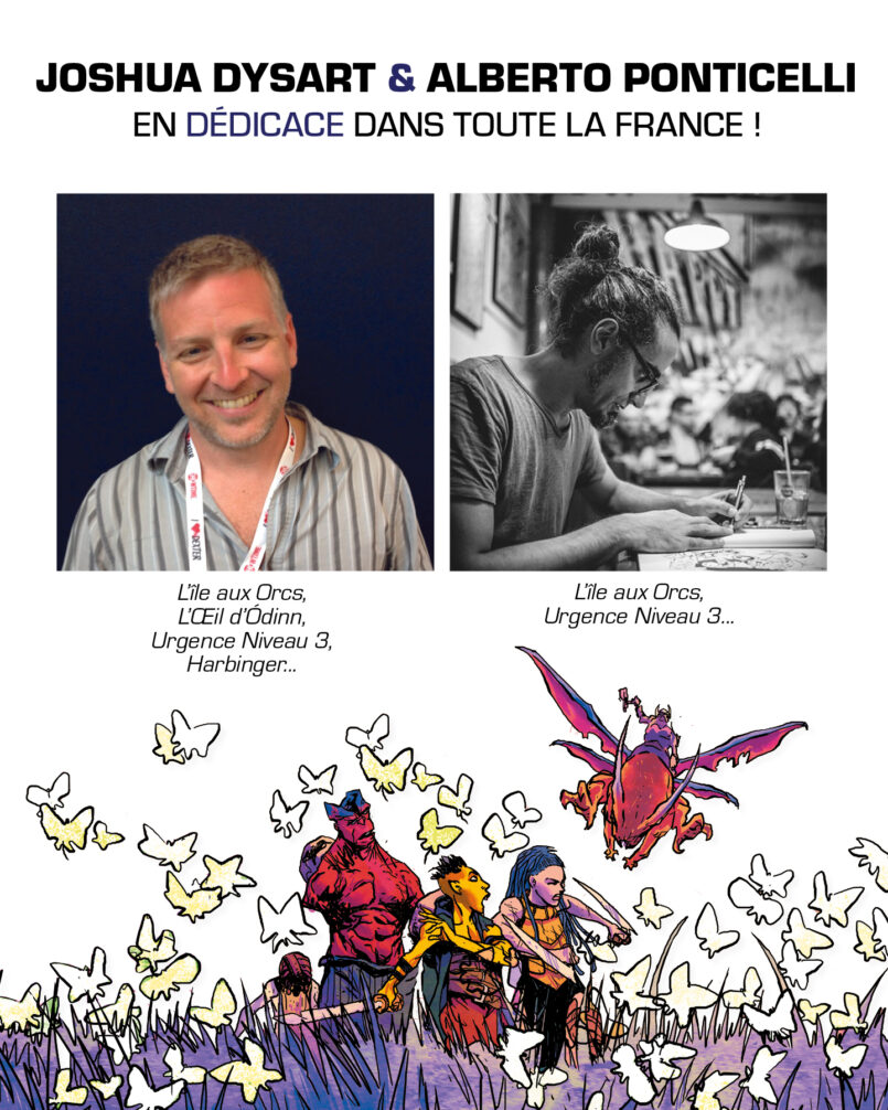 JOSHUA DYSART & ALBERTO PONTICELLI chez AstroCity !